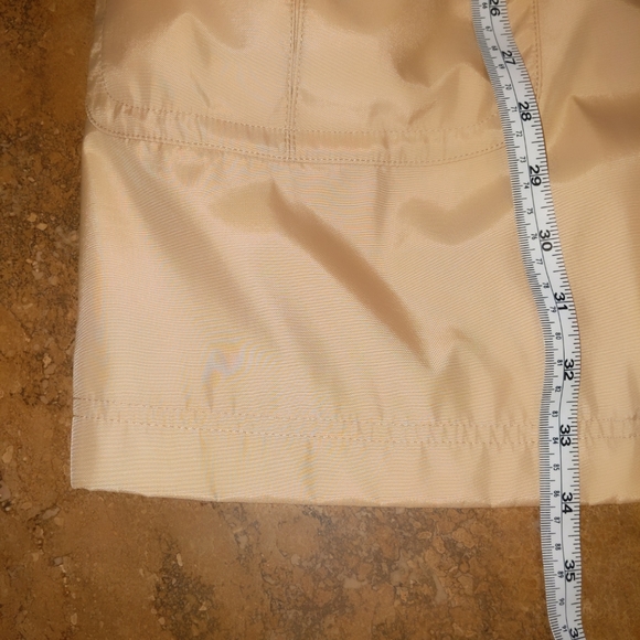 Dennis Basso rain coat with gold sheen size XS - Picture 12 of 13